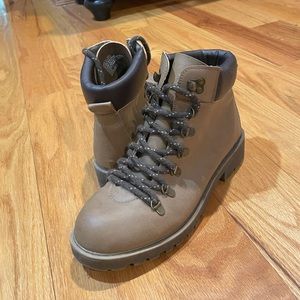 Brown Combat Boots